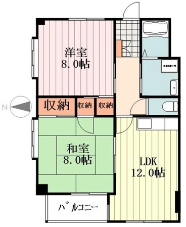 コトブキマンションの物件間取画像